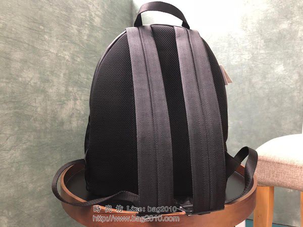FENDI雙肩包 大號 正面口袋背包 Bag Bugs 眼睛形狀貼花 芬迪背包 男女同款  fdz2045